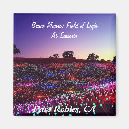 カリフォルニア州パソ・ロブレスのライトのフィールド、ブルース・マンロー。 マグネット