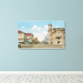 カリフォルニア州パークストリートアラメダ キャンバスプリント (インサイチュ (ウッドフロア))