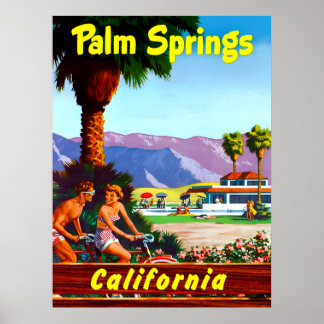 カリフォルニア州パームスプリングスのポスター ポスター