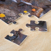 カリフォルニア州ビショップクリークに沿った秋 ジグソーパズル (側面)