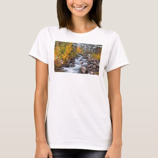 カリフォルニア州ビショップクリーク沿い Tシャツ (正面)