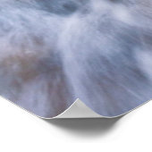 カリフォルニア州ビショップ・クリークに沿った秋 ポスター (角)