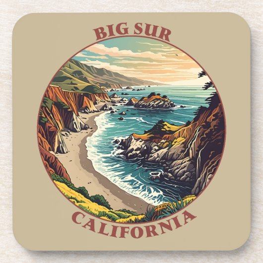 カリフォルニア州ビッグサー アメリカ コースター (正面)