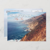 カリフォルニア州ビッグスル ポストカード (正面/裏面)
