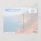 カリフォルニア州ビッグスル ポストカード (裏面)