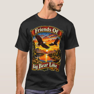 カリフォルニア州ビッグベアレイクの友人 鷲 ジャッキー Tシャツ