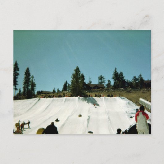 カリフォルニア州ビッグベア ポストカード (正面)