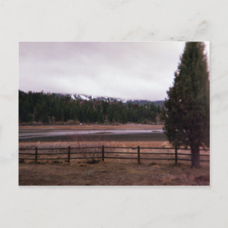 カリフォルニア州ビッグベア_湖 ポストカード