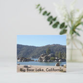 カリフォルニア州ビッグ・ベア湖 ポストカード (スタンド正面)