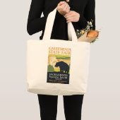 カリフォルニア州フェア ラージトートバッグ (正面(商品))