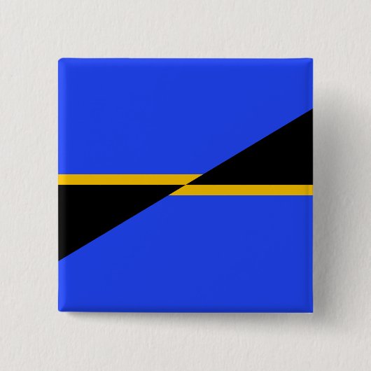 カリフォルニア州フォソム国旗 缶バッジ (正面)