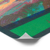 カリフォルニア州フォーティーナインオレンジラベルレッドランズ ポスター (角)