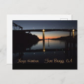 カリフォルニア州フォートブラッグのノヨハーバーのはがきを入手 ポストカード (正面/裏面)