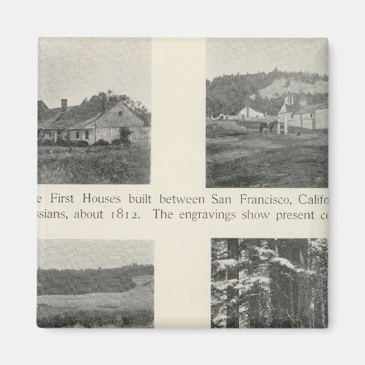 カリフォルニア州フォートロス マグネット (正面)