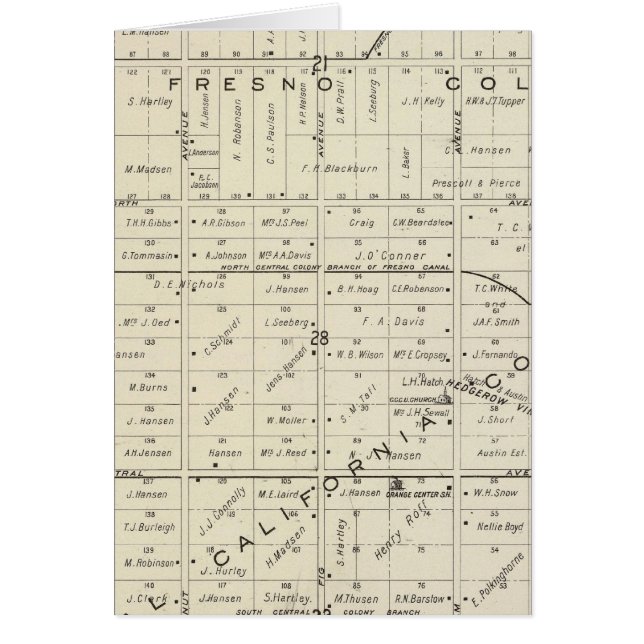 カリフォルニア州フレスノ郡 (正面)