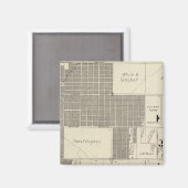 カリフォルニア州フレスノ郡18 マグネット (正面/裏面)