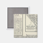 カリフォルニア州フレスノ郡22 マグネット (正面/裏面)