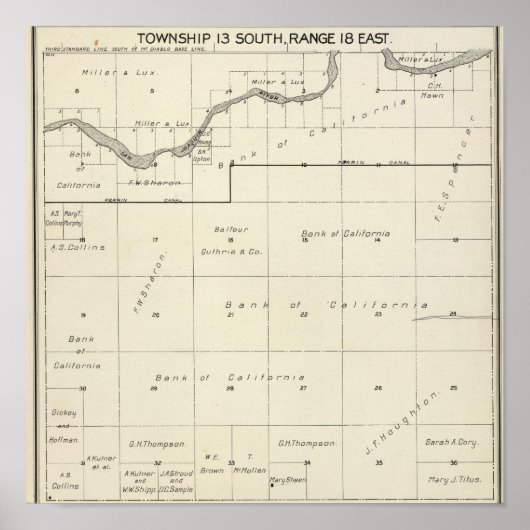カリフォルニア州フレスノ郡25 ポスター (正面)
