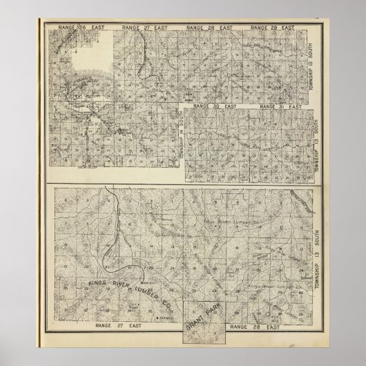 カリフォルニア州フレスノ郡32 ポスター (正面)