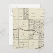 カリフォルニア州フレスノ郡4 ポストカード (正面/裏面)