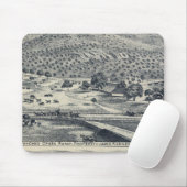 カリフォルニア州フレズノの自宅牧場 マウスパッド (マウス)