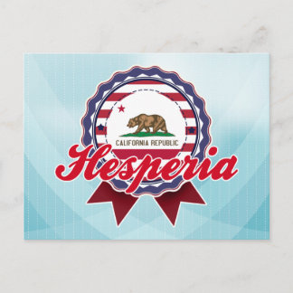 カリフォルニア州ヘスペリア ポストカード