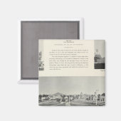 カリフォルニア州ヘルズバーグ マグネット (正面/裏面)