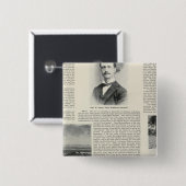 カリフォルニア州ヘルズバーグ 缶バッジ (正面&裏面)