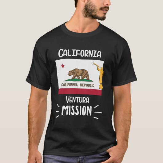 カリフォルニア州ベンチュラモルモンLDS宣教師 Tシャツ (正面)