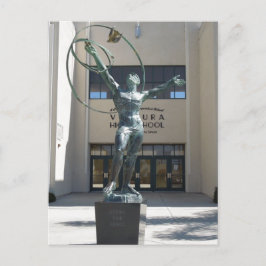 カリフォルニア州ベンチュラ高校エントランス ポストカード