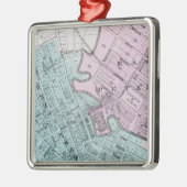 カリフォルニア州ペタルマ2 メタルオーナメント (左)