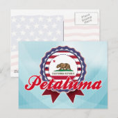 カリフォルニア州ペタルマ ポストカード (正面/裏面)