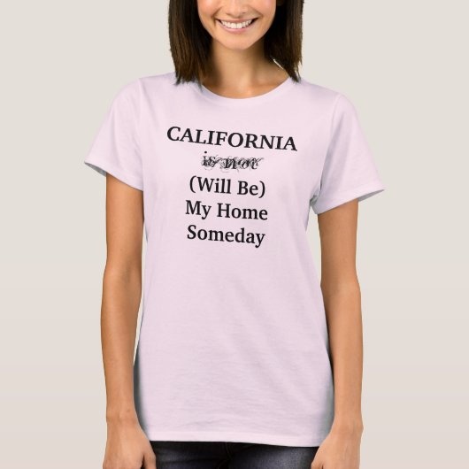 カリフォルニア州ホームパーティー Tシャツ (正面)