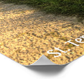 カリフォルニア州ボデガのアビラ教会の聖テレサ ポスター (角)