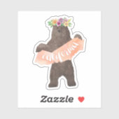 カリフォルニア州ボホベア シール (シート)