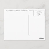 カリフォルニア州ボリナス・リッジ ポストカード (裏面)