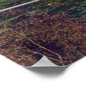 カリフォルニア州マクレーの空中表示 ポスター (角)