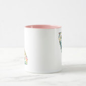 カリフォルニア州マップイラストレーション マグカップ (中央)