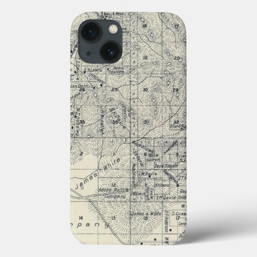 カリフォルニア州マデラ郡10 Case-Mate iPhoneケース (裏面)
