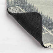 カリフォルニア州マデラ、ジョン·ブラウン·コロニー マウスパッド (コーナー)