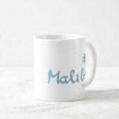 カリフォルニア州マリブ コーヒーマグカップ (正面右)