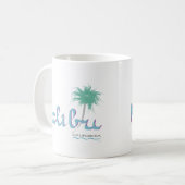 カリフォルニア州マリブ コーヒーマグカップ (正面左)