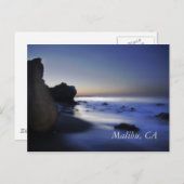 カリフォルニア州マリブ ポストカード (正面/裏面)
