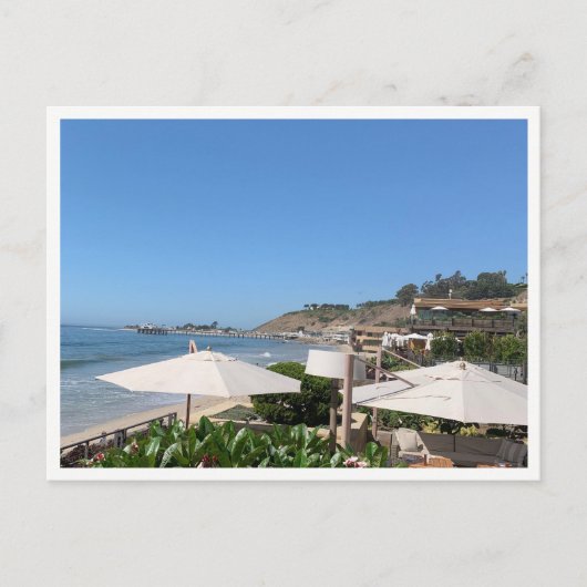 カリフォルニア州マリブ ポストカード (正面)