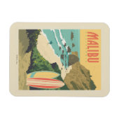 カリフォルニア州マリブ マグネット (横)