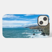 カリフォルニア州マリン・ヘッドランドの海岸線 iPhoneケース (裏面横)