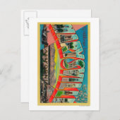 カリフォルニア州マリーズビル – ラージレターのシーン ポストカード (正面/裏面)