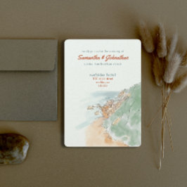 カリフォルニア州マリ結婚ブ 招待状