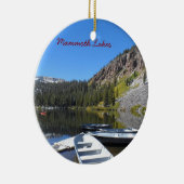 カリフォルニア州マンモス湖 セラミックオーナメント (右)