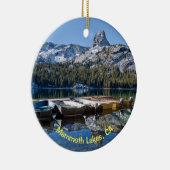 カリフォルニア州マンモス湖 セラミックオーナメント (右)